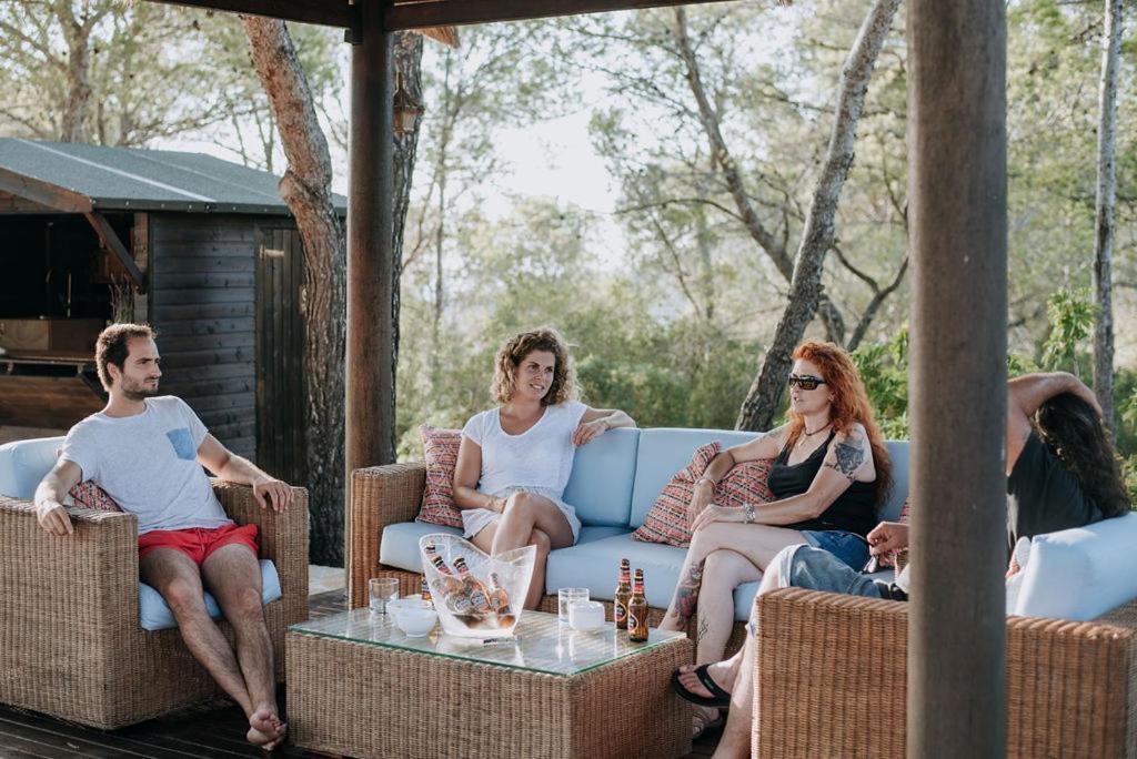 Villa & Guesthouse Paissa D'En Bernat Cala Tarida  Εξωτερικό φωτογραφία